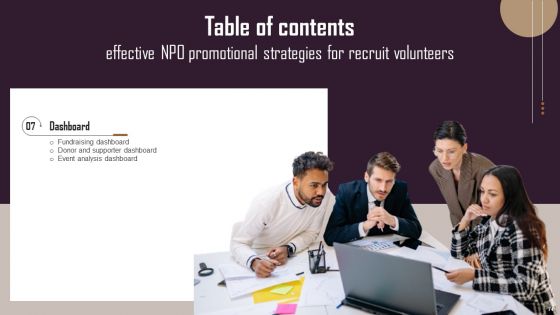 Effective NPO Promotional Strategies For Recruit Volunteers Ppt PowerPoint Presentation Complete Deck With Slides