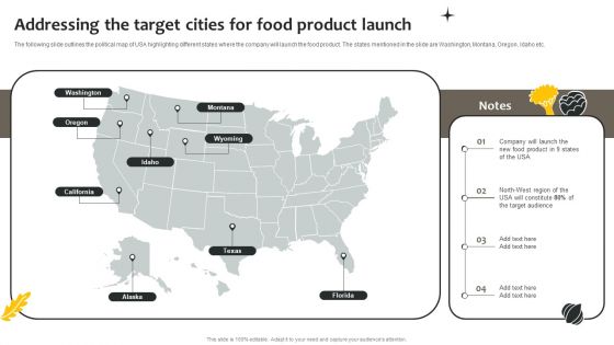 Effective Online And Offline Promotional Addressing The Target Cities For Food Slides PDF Effective Online And Offline Promotional Addressing The Target Cities For Food Slides PDF