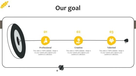 Effective Online And Offline Promotional Our Goal Ppt Show Information PDF Effective Online And Offline Promotional Our Goal Ppt Show Information PDF