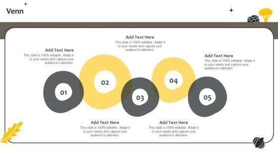 Effective Online And Offline Promotional Venn Template PDF