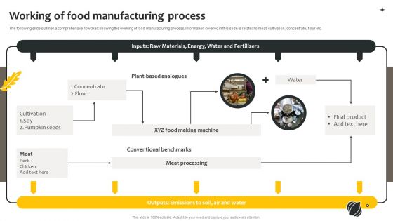 Effective Online And Offline Promotional Working Of Food Manufacturing Process Guidelines PDF