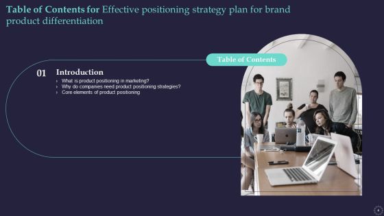 Effective Positioning Strategy Plan For Brand Product Differentiation Ppt PowerPoint Presentation Complete Deck With Slides Slide04