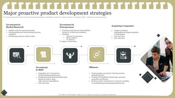 Effective Product Development Strategy Major Proactive Product Development Strategies Themes PDF