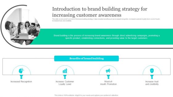 Effective Product Positioning Approach Introduction To Brand Building Strategy For Increasing Professional PDF