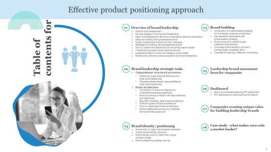 Effective Product Positioning Approach Ppt PowerPoint Presentation Complete Deck With Slides Slide03