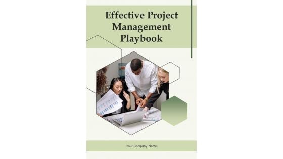 Effective Project Management Playbook Template