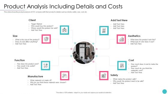 Effective Project Management With Key Milestones Product Analysis Including Details And Costs Template PDF Effective Project Management With Key Milestones Product Analysis Including Details And Costs Template PDF