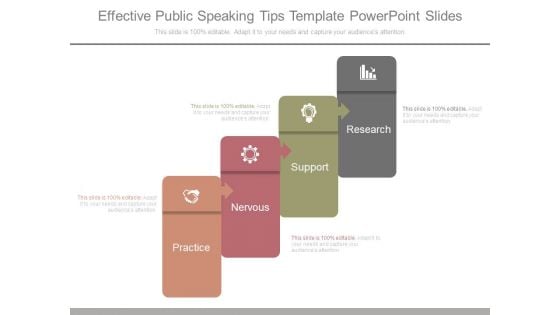 Effective Public Speaking Tips Template Powerpoint Slides