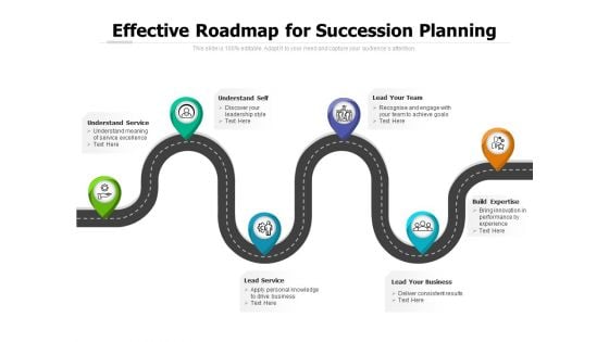 Effective Roadmap For Succession Planning Ppt PowerPoint Presentation Infographics Visuals PDF