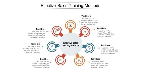 Effective Sales Training Methods Ppt PowerPoint Presentation Model Graphic Tips Cpb Pdf