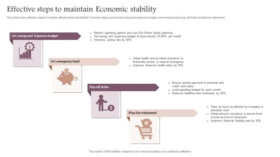 Effective Steps To Maintain Economic Stability Elements PDF Effective Steps To Maintain Economic Stability Elements PDF