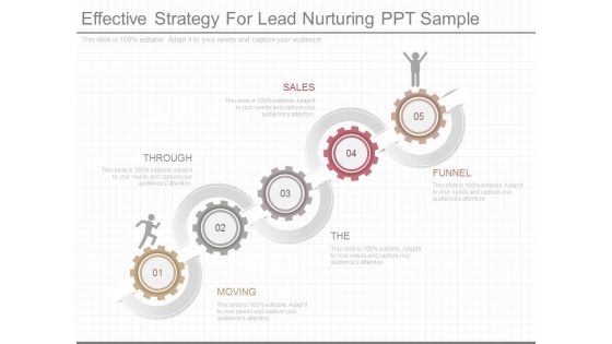 Effective Strategy For Lead Nurturing Ppt Sample