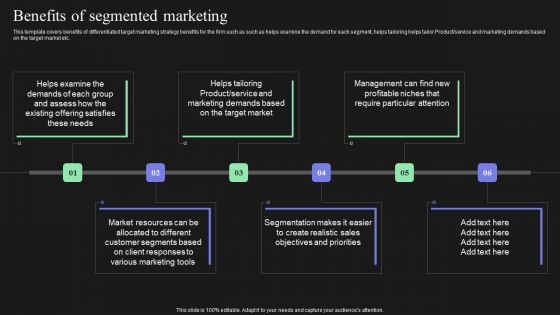 Effective Target Marketing Strategies To Acquire Customers Benefits Of Segmented Marketing Brochure PDF Effective Target Marketing Strategies To Acquire Customers Benefits Of Segmented Marketing Brochure PDF