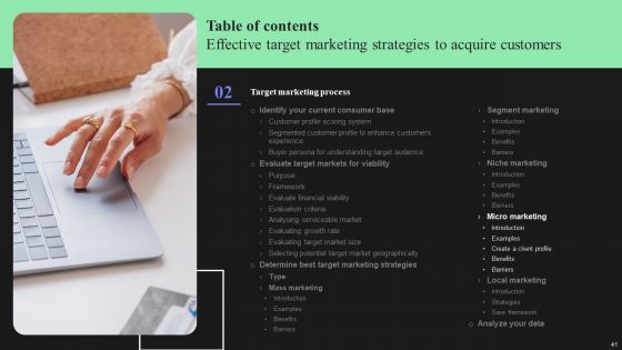 Effective Target Marketing Strategies To Acquire Customers Ppt PowerPoint Presentation Complete Deck With Slides