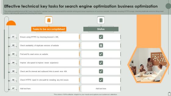 Effective Technical Key Tasks For Search Engine Optimization Business Optimization Rules PDF