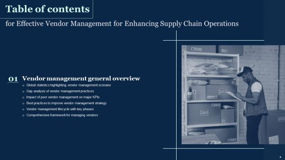 Effective Vendor Management For Enhancing Supply Chain Operations Ppt PowerPoint Presentation Complete Deck With Slides