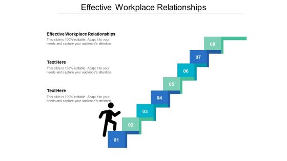 Effective Workplace Relationships Ppt PowerPoint Presentation File Maker Cpb