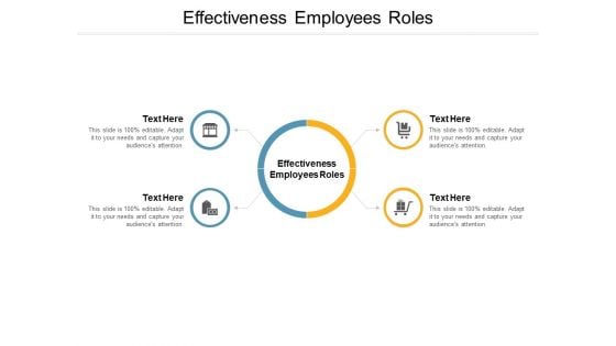 Effectiveness Employees Roles Ppt PowerPoint Presentation Styles Shapes Cpb