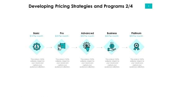 Effectivity Associated To Target Market Developing Pricing Strategies And Programs Basic Infographics PDF
