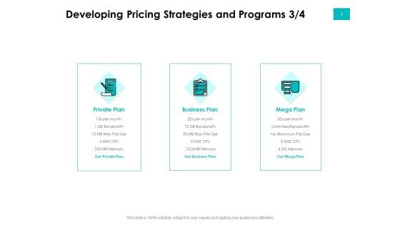 Effectivity Associated To Target Market Developing Pricing Strategies And Programs Private Template PDF