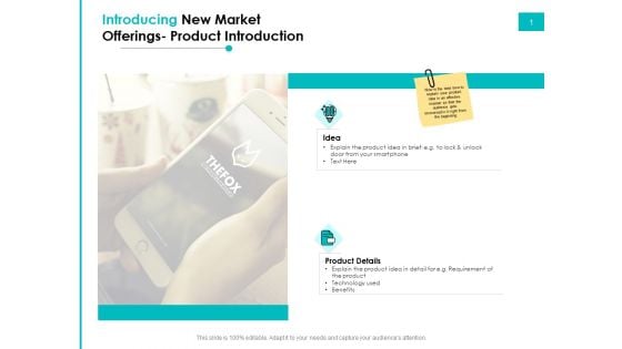 Effectivity Associated To Target Market Introducing New Market Offerings Product Introduction Template PDF