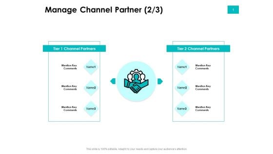 Effectivity Associated To Target Market Manage Channel Partner Partners Introduction PDF