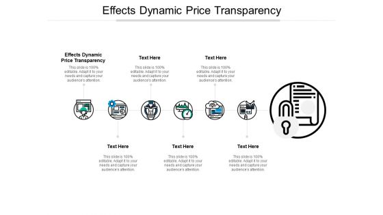 Effects Dynamic Price Transparency Ppt PowerPoint Presentation Outline Example File Cpb Pdf