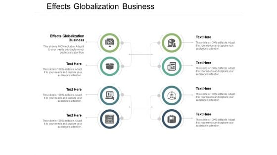 Effects Globalization Business Ppt PowerPoint Presentation Pictures Graphic Images Cpb