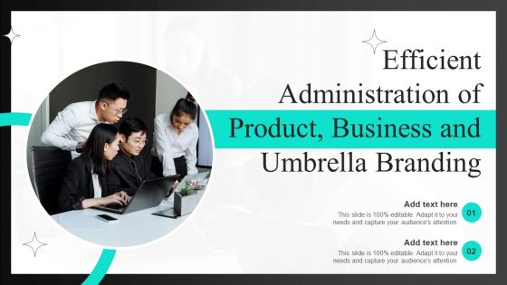 Efficient Administration Of Product Business And Umbrella Branding Portrait PDF