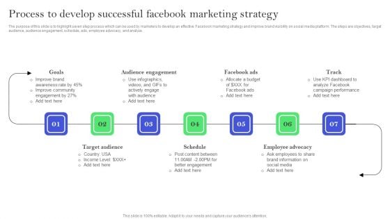 Efficient Facebook Promotion Strategies Process To Develop Successful Facebook Graphics PDF