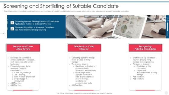 Efficient Hiring And Selection Process Screening And Shortlisting Of Suitable Candidate Topics PDF