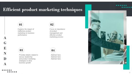 Efficient Product Marketing Techniques Ppt PowerPoint Presentation Complete Deck With Slides