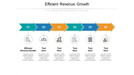 Efficient Revenue Growth Ppt PowerPoint Presentation File Icon Cpb Pdf