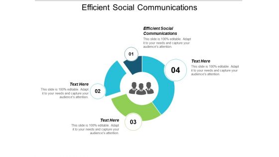 Efficient Social Communications Ppt PowerPoint Presentation Pictures Icons Cpb