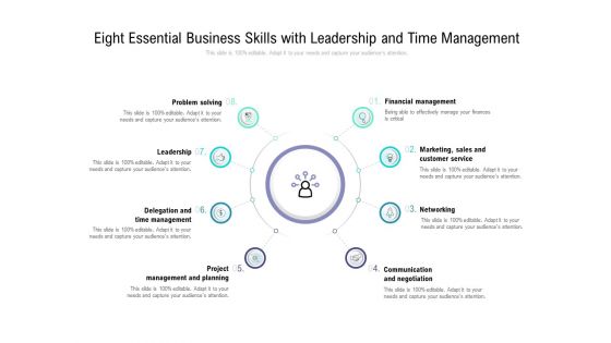 Eight Essential Business Skills With Leadership And Time Management Ppt PowerPoint Presentation Infographic Template Files Eight Essential Business Skills With Leadership And Time Management Ppt PowerPoint Presentation Infographic Template Files