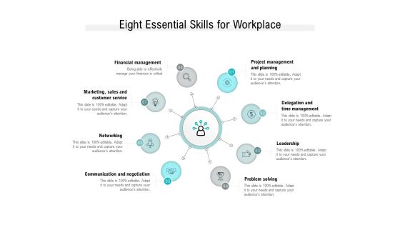 Eight Essential Skills For Workplace Ppt PowerPoint Presentation Gallery Backgrounds Eight Essential Skills For Workplace Ppt PowerPoint Presentation Gallery Backgrounds