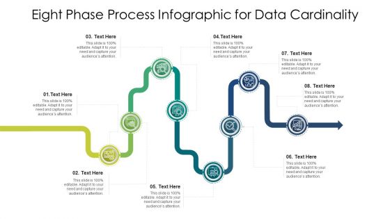 Eight Phase Process Infographic For Data Cardinality Ppt PowerPoint Presentation Gallery Icon PDF