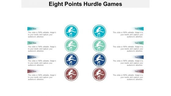 Eight Points Hurdle Games Ppt PowerPoint Presentation Infographic Template Maker