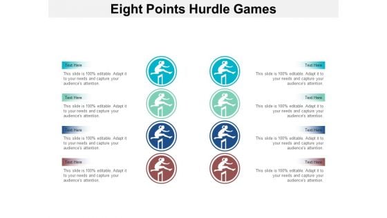 Eight Points Hurdle Games Ppt PowerPoint Presentation Infographic Template Maker Eight Points Hurdle Games Ppt PowerPoint Presentation Infographic Template Maker