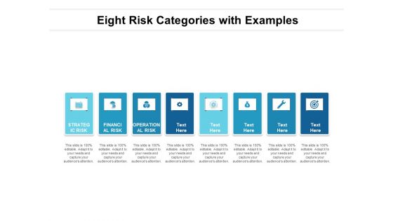 Eight Risk Categories With Examples Ppt PowerPoint Presentation Portfolio Skills PDF Eight Risk Categories With Examples Ppt PowerPoint Presentation Portfolio Skills PDF