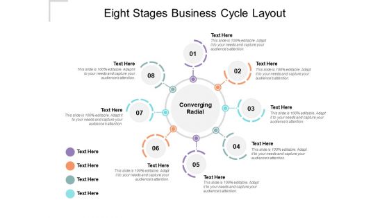 Eight Stages Business Cycle Layout Ppt PowerPoint Presentation Show Graphics Download