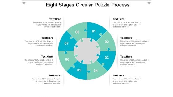 Eight Stages Circular Puzzle Process Ppt PowerPoint Presentation Inspiration Graphics Pictures