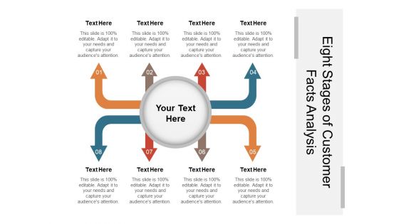 Eight Stages Of Customer Facts Analysis Ppt PowerPoint Presentation Outline Background PDF