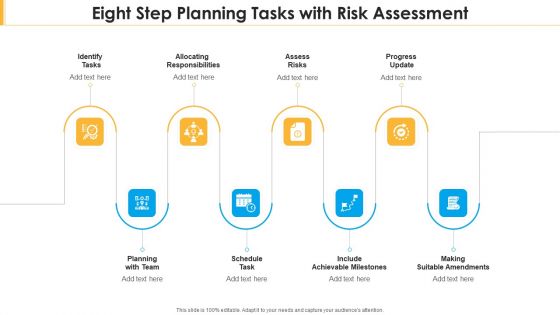 Eight Step Planning Tasks With Risk Assessment Information PDF
