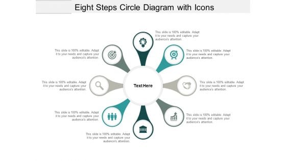 Eight Steps Circle Diagram With Icons Ppt PowerPoint Presentation Inspiration Shapes