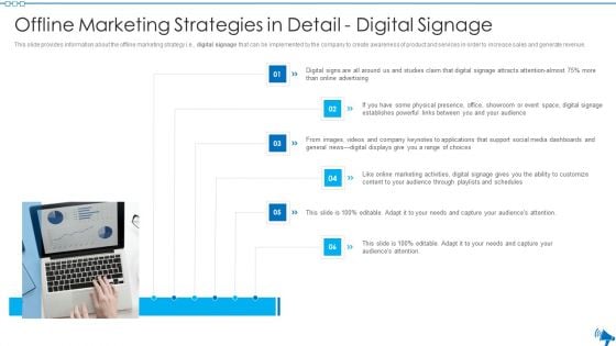 Elaborative Summary Of Different Offline Marketing Methods Offline Marketing Strategies Detail Designs PDF