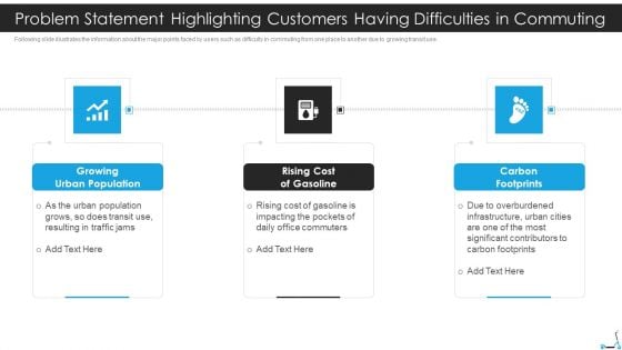 Electric Scooter Venture Capital Financing Problem Statement Highlighting Download PDF