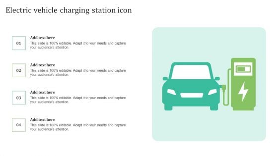 Electric Vehicle Charging Station Icon Clipart PDF
