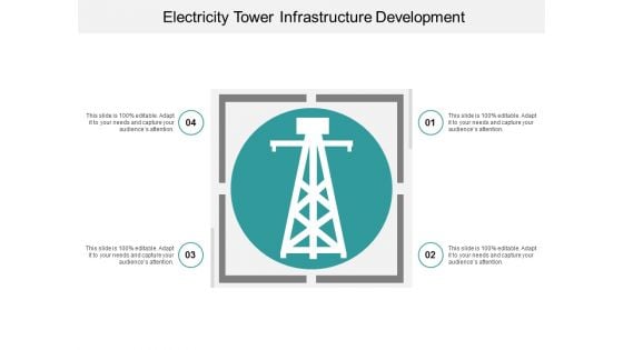 Electricity Tower Infrastructure Development Ppt PowerPoint Presentation Infographics Layouts