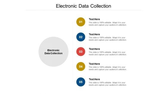 Electronic Data Collection Ppt PowerPoint Presentation Gallery Slides Cpb Pdf